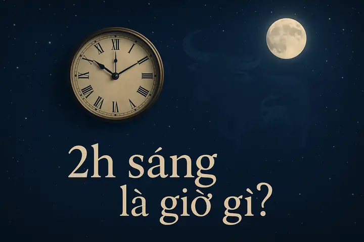 2h Sáng Là Giờ Gì? Ý Nghĩa Phong Thủy, Sức Khỏe Và Vận Mệnh Theo 12 Con Giáp