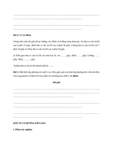Phần 6 Phút Bằng Bao Nhiêu Giây
