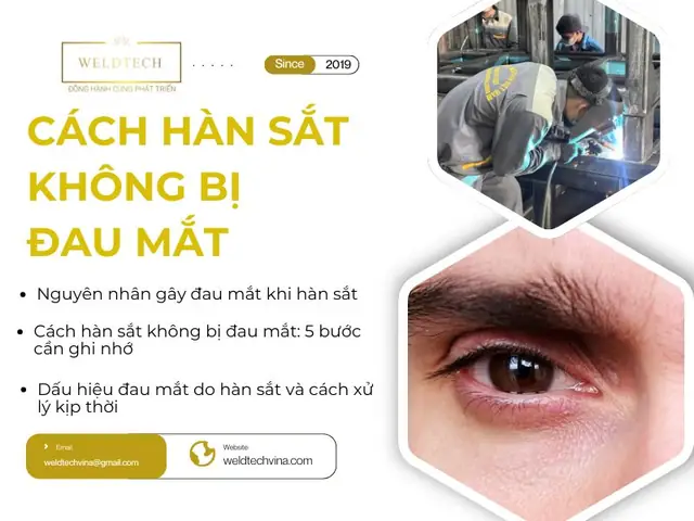 Cách Hàn Sắt Không Bị Đau Mắt: Bảo Vệ Thị Lực Toàn Diện Cho Người Thợ