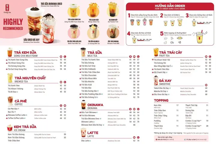 Top 15 Chi Nhánh Gong Cha Tp Hcm Được Đánh Giá Cao Nhất 2026