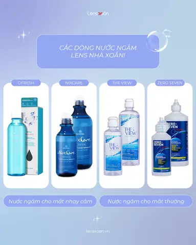 Hết Nước Ngâm Lens Phải Làm Gì? Hướng Dẫn Chi Tiết Từ Chuyên Gia