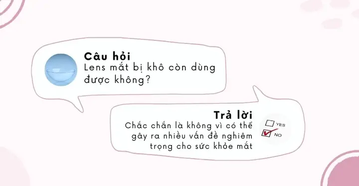 Lens Bị Khô Cứng Còn Dùng Được Không
