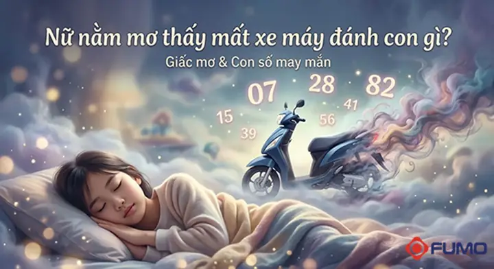 Mơ Thấy Mất Xe Máy Danh Con Gi