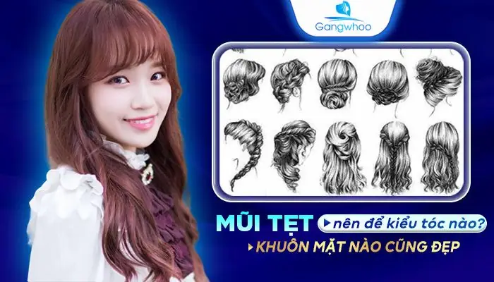 Mũi Tẹt Nên Để Kiểu Tóc Nào? Bí Quyết Cân Đối Khuôn Mặt