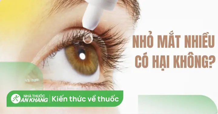 Nhỏ Mắt Nhiều Có Sao Không? Tổng Hợp Nguyên Nhân Và Tác Hại Cần Biết