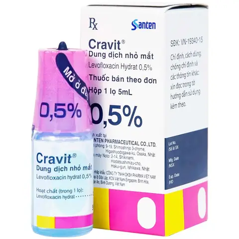 Thuốc Nhỏ Mắt Cravit 0.5% Santen: Đánh Giá Chi Tiết Và Cảnh Báo Cần Biết