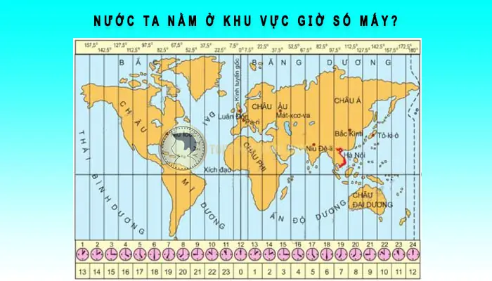 Việt Nam Nằm Ở Múi Giờ Thứ Mấy