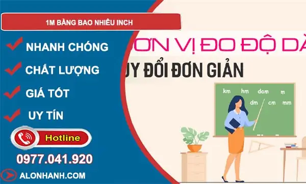 1m Bằng Bao Nhiêu Inch