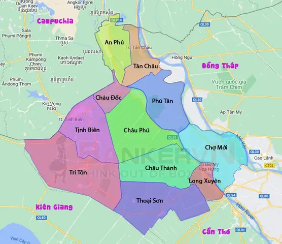 An Giang Có Bao Nhiêu Huyện