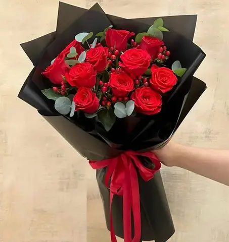 Ảnh Bó Hoa Hồng Đẹp