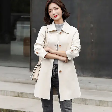Áo Dạ Nữ Dáng Lỡ