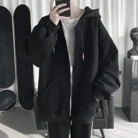 Áo Khoác Hoodie Nữ Đen