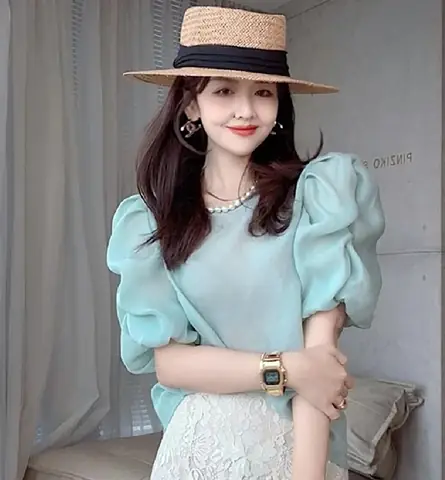 Áo Kiểu Tay Phồng Lỡ
