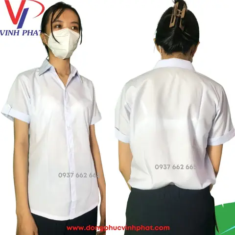 Áo Sơ Mi Học Sinh Nữ