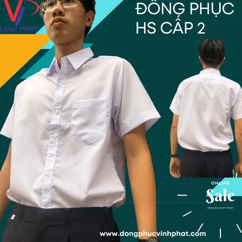 Áo Sơ Mi Nam Học Sinh
