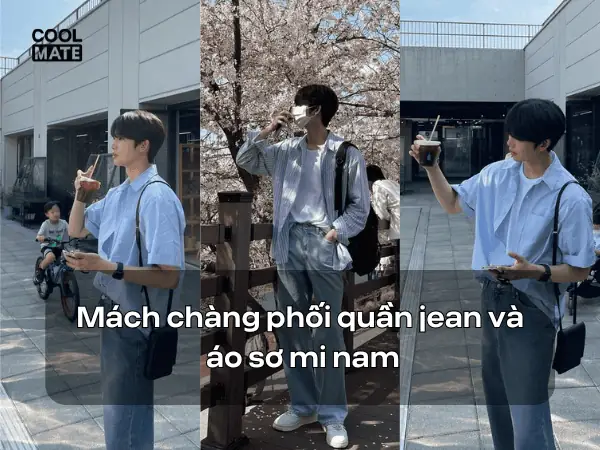 Cách Phối Áo Sơ Mi Với Quần Jean Nam: 14 Style Đỉnh Cao & Bí Quyết Chọn Đồ Chuẩn Fashionista