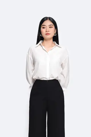 Áo Sơ Mi Trắng Nữ Công Sở