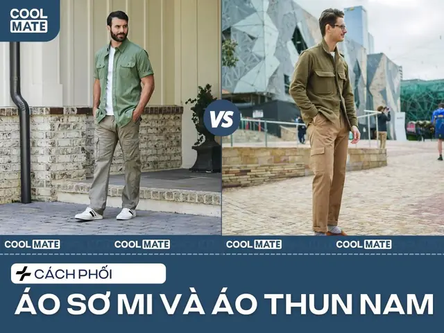 Hướng Dẫn Phối Áo Thun Với Sơ Mi Nam Đẹp Chuẩn Mọi Hoàn Cảnh