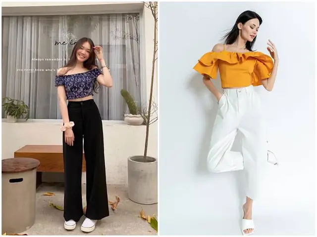 Áo Trễ Vai Mặc Với Gì