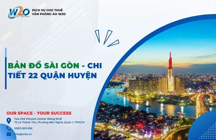 Bản Đồ Quận Huyện Tp.hcm Chi Tiết: Ranh Giới, Diện Tích & Đơn Vị Hành Chính