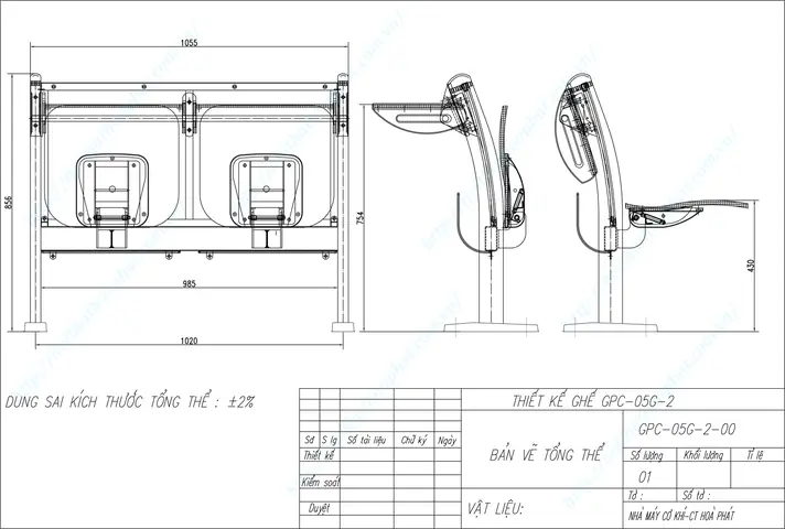 Bản Vẽ Chi Tiết Ghế Sofa