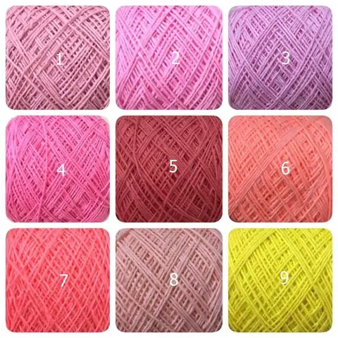 Bảng Màu Len Cotton Việt Nam