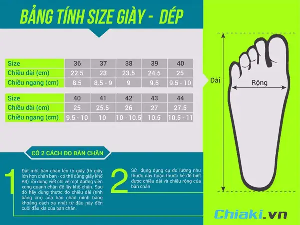 Bảng Size Giày Quốc Tế: Cách Quy Đổi Chuẩn Từ A-z