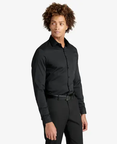 Black Dress Shirt And Pants