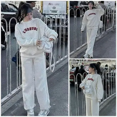Bộ Đồ Nỉ Nữ Hàn Quốc
