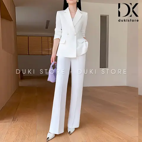 Bộ Vest Trắng Nữ Đẹp