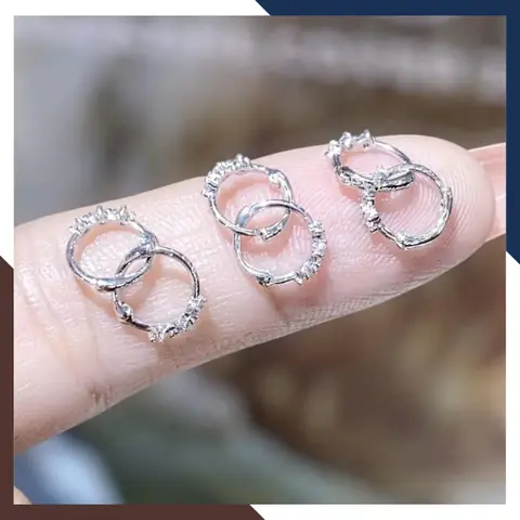 Bông Tai Vàng Trắng Cho Bé