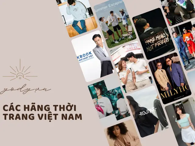 Các Hãng Thời Trang Việt Nam Nổi Tiếng Từ Cao Cấp Đến Bình Dân