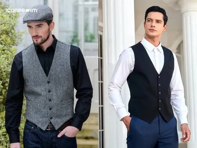 Các Kiểu Áo Gile Nam