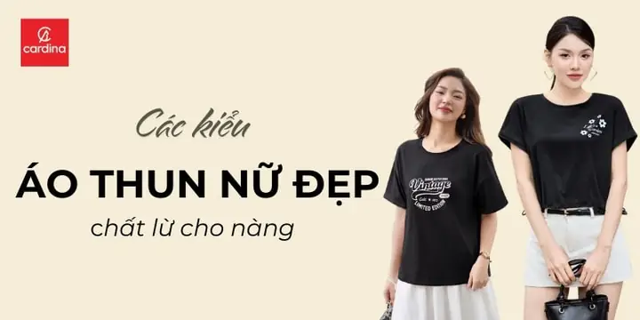 Các Kiểu Áo Thun Nữ Đẹp: Tổng Hợp Và Bí Quyết Phối Đồ Chuẩn Chất