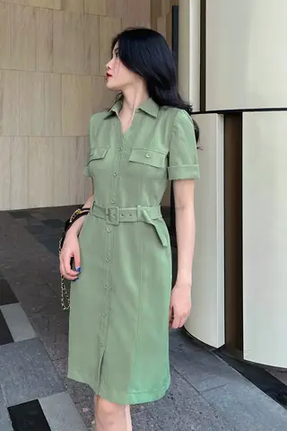 Các Kiểu Đầm Sơ Mi