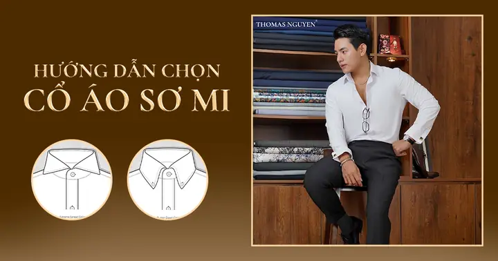 Các Loại Cổ Áo Sơ Mi: Từ Cơ Bản Đến Cao Cấp, Bí Quyết Lựa Chọn