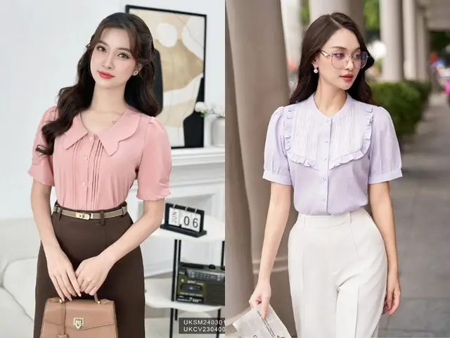 Các Loại Cổ Áo Nữ Đẹp
