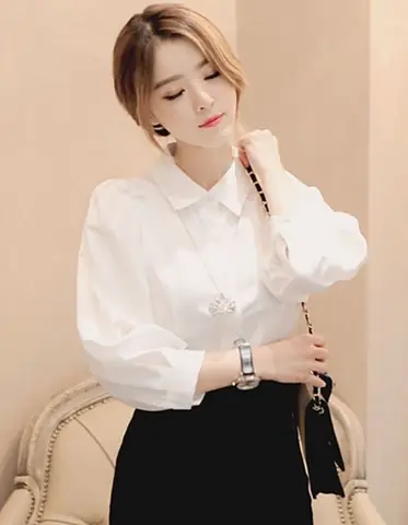 Các Mẫu Áo Trắng Công Sở Đẹp