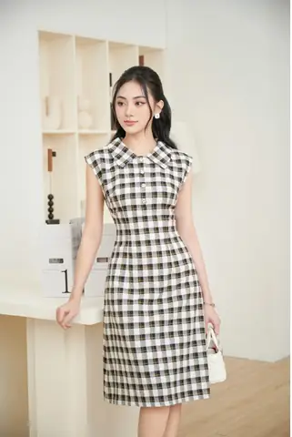Các Mẫu Đầm Caro Đẹp Nhất