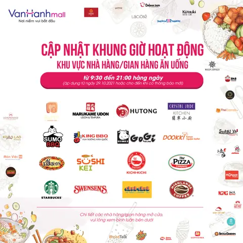 Các Nhà Hàng Ở Vạn Hạnh Mall