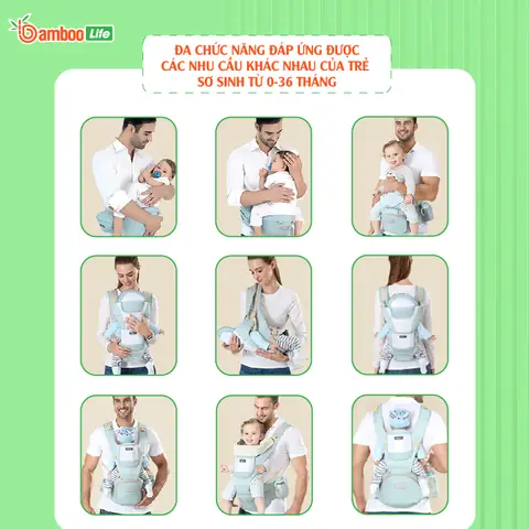 Cách Địu Bé 2 Tháng Tuổi
