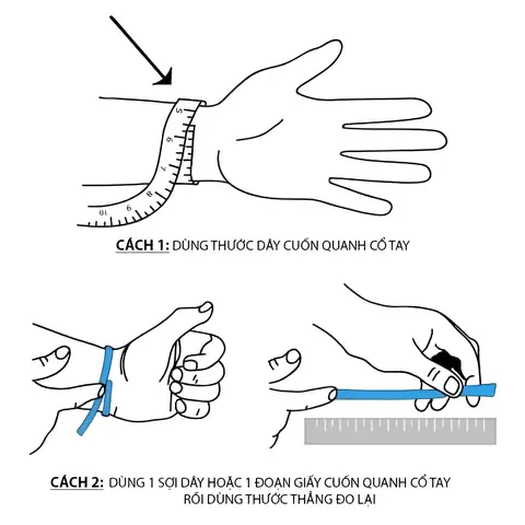 Cách Đo Ni Cổ Tay