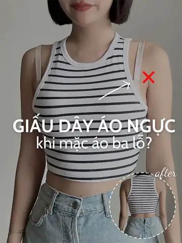 Cách Mặc Áo Lót Không Lộ Dây