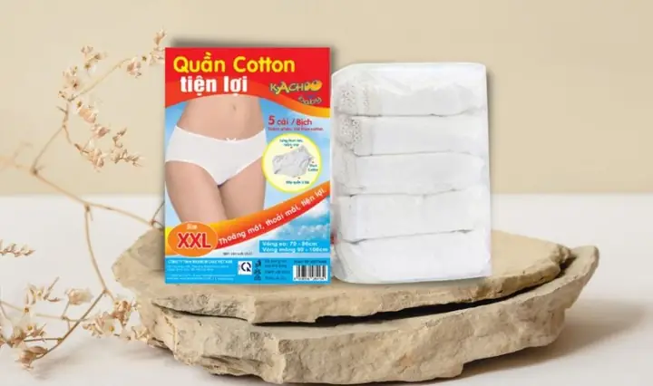 Cách Mặc Quần Lót Giấy Sau Sinh