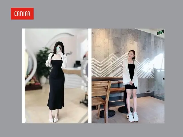 Cách Mặc Váy Hai Dây Đẹp