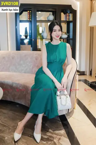 Cách Mặc Váy Sát Nách Đẹp