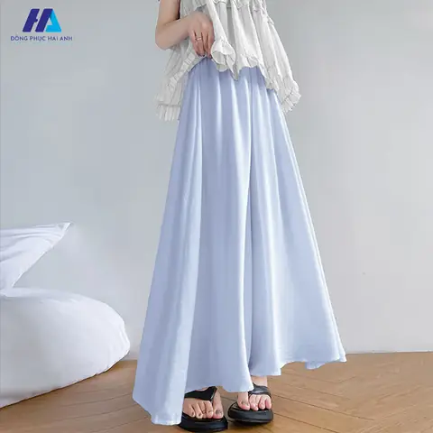Cách May Quần Ống Rộng Giả Váy