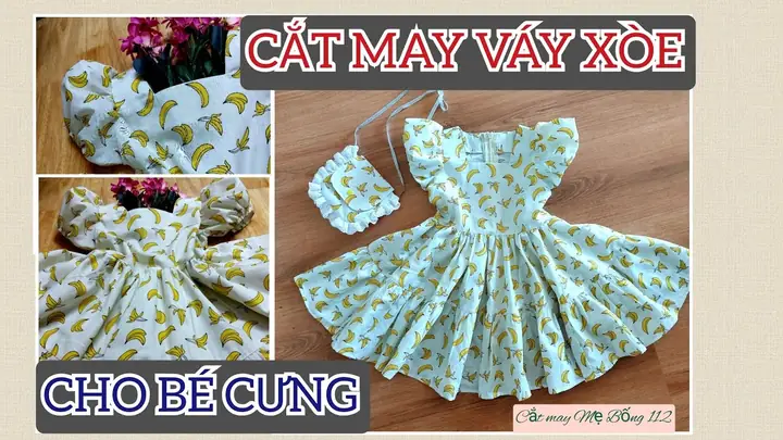 Cách May Váy Trẻ Em Đơn Giản