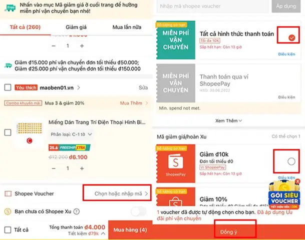 Cách Mua Đồ Trên Shopee