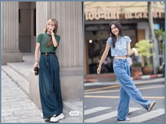 Cách Phối Áo Thun Với Quần Jean Nữ